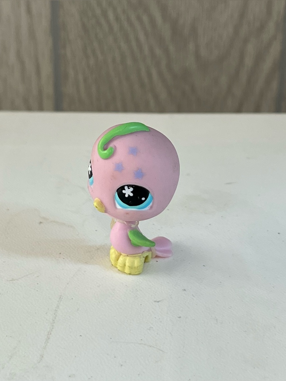 Authentic Littlest Pet Shop LPS Purple Pink Blue Green Parakeet Bird #620